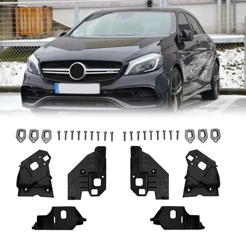 

Комплект для ремонта кронштейна фары A1768200114 A1768200214 для Mercedes-Benz A Class W176 2013-2017 A 180 A200