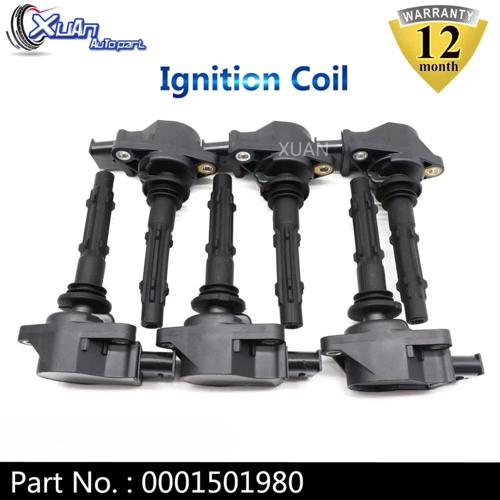 Ignition Coil Kit 0001501980 For Mercedes-Benz W211 W212 A207 C207 C280 C300 C350 S211 S212 E230 E280 E300 E350 ML350