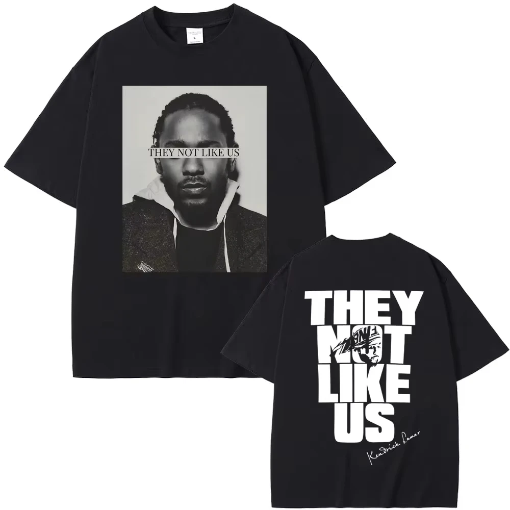 

Rapper Kendrick Lamar They Not Like Us T-shirts Men Women Fashion Hip Hop T-shirts Summer Men's Cotton Vintage T Shirt