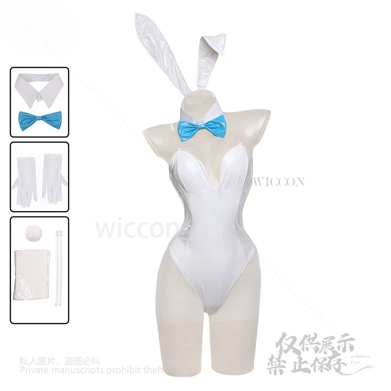 Аниме Синий Архив Косплей Akane Karin Nero Asuna Костюм Сексуальное Кожаное Боди Слинг Комбинезон Банни Девушка Хэллоуин Индивидуальные