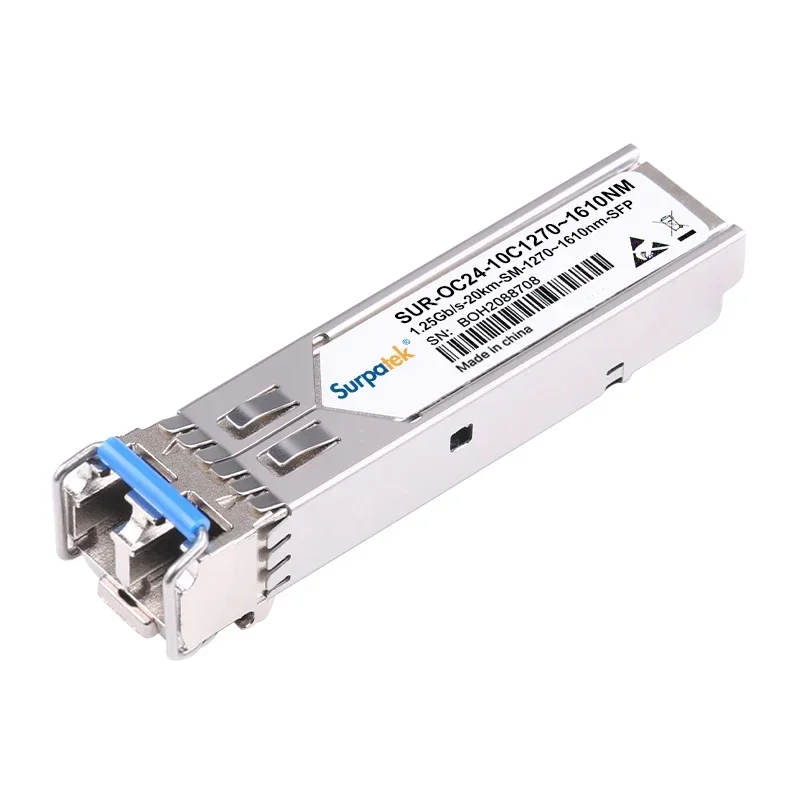 2025Generic Compatible up to 120km 1000BASE-CWDM SFP for Monitors Gigabit PoE Switch