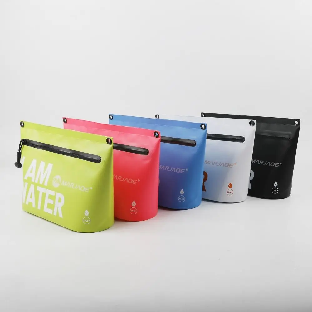 Creative Waterproof Storage Bag Durable Portable Waterproof Dry Bag Keep Gear Dry with Zipper Rainproof Shoulder Bags Underwater