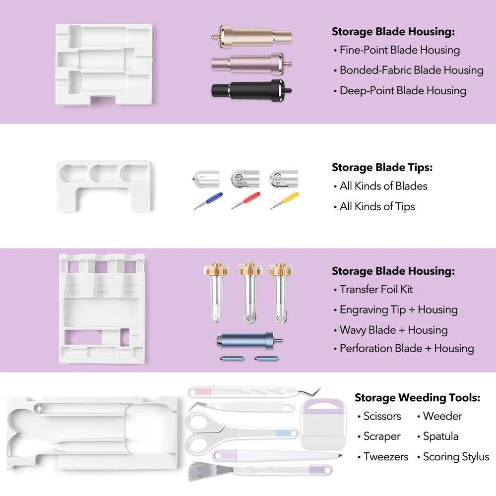 Tool Storage Insert for Cricut Maker 3 & Maker