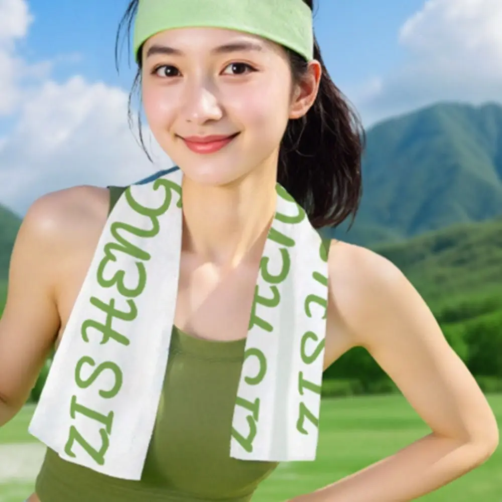 Non Woven Fabric Cooling Towel Breathable Disposable Sweat Wipes Quick Drying Sunstroke Prevention Ice Wipes Outdoor Sports