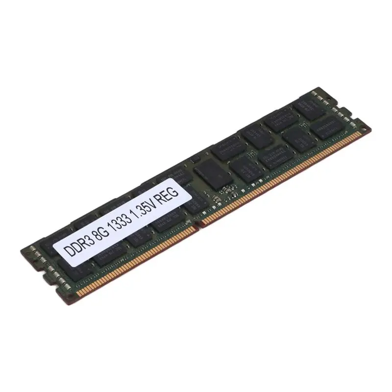 Ingenious-8GB DDR3 1333MHZ Ecc Ram Memory PC3L-10600R 1.35V 2RX4 REG Ecc RAM For Server Workstation