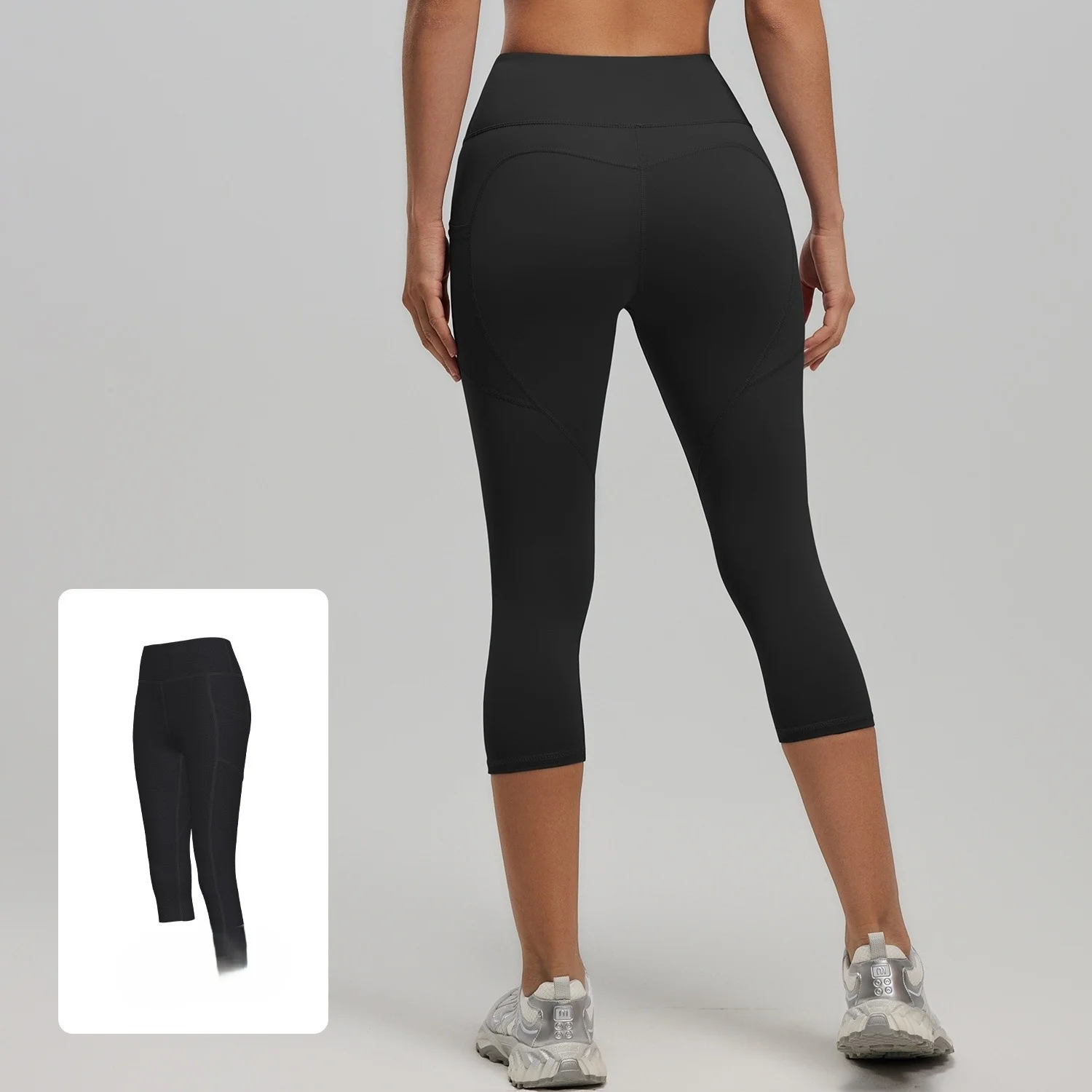 ヨガパンツ グレー オーバーサイズ 女性用 リラックスしたヨーロッパとアメリカのスタイル ボディタイト 洗える ボトムス ラジーアップ ワイド フォールドオーバーライン フット付き 吸収性 イン