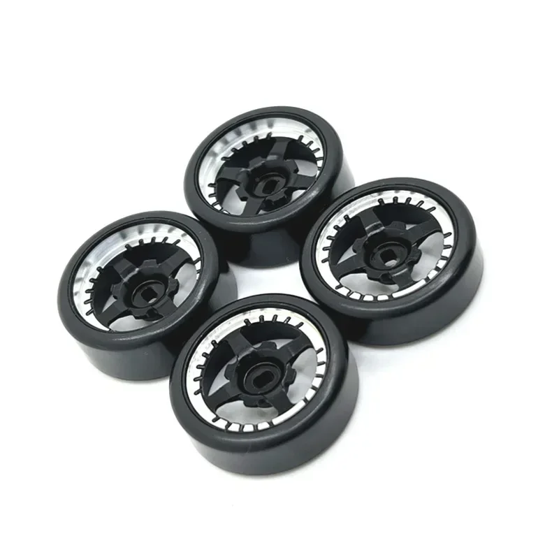 

Remote Control Car Parts Metal Upgrade 27mm Drift Hub Tire for Wltoys Kyosho Mosquito Car 1/28 Accessories Upgrade Parts RC Car