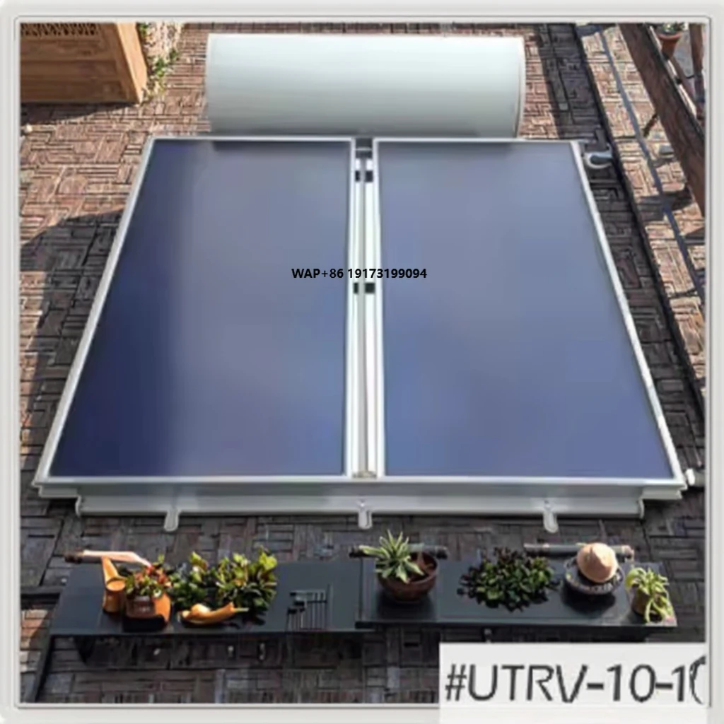 

Pressurized Solar Collector with Flat Panel for Hotel Garage Solar Geyser Enamel Tank
