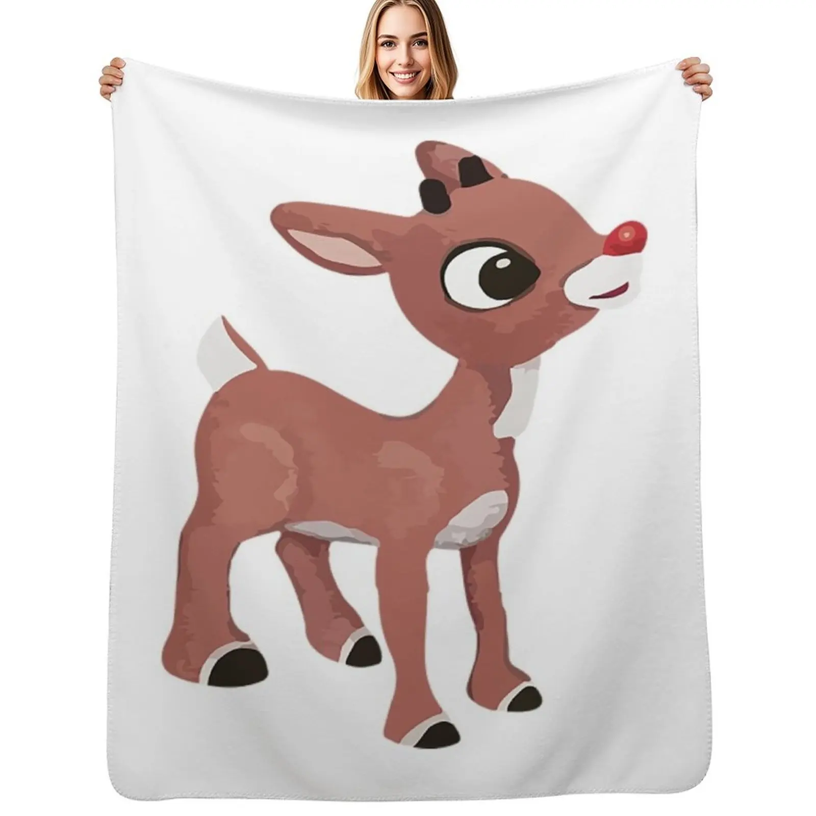 

Classic Rudolph The Red Nosed Reindeer T-ShirtClassic Rudolph Throw Blanket Loose warm for winter Luxury Blankets
