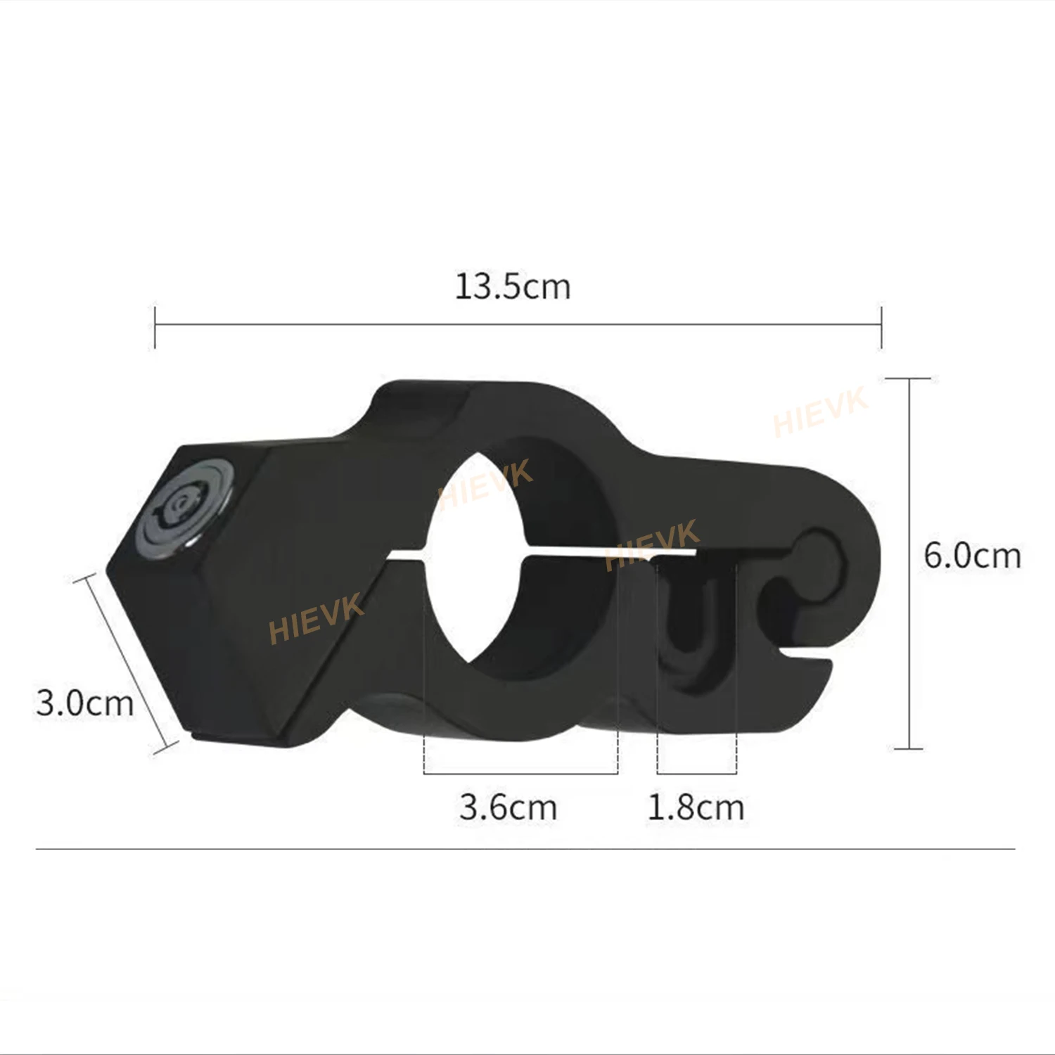 Universal Motorcycle Brake Lock Throttle Lock Aluminum Alloy Anti-Theft Handlebar Lock For Universal Motorcycle Pedal Battery