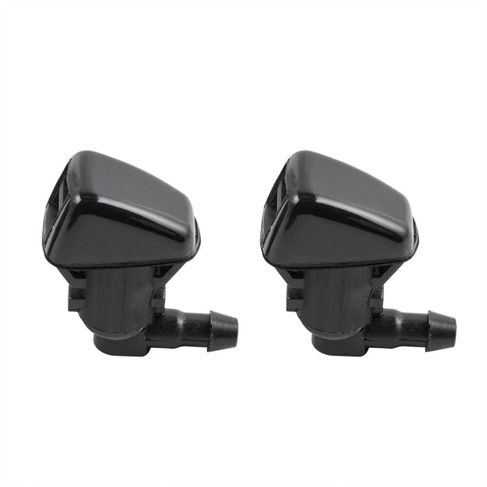 2Pcs Washer Nozzle Jet Front Windshield Washer Nozzle Wiper For Jeep Commande 04806312AA Washer Wiper Water Spray Jets Nozzles