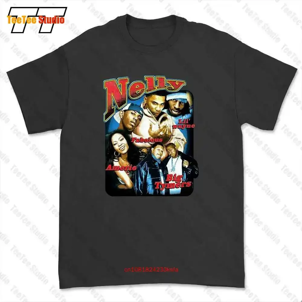Nelly 2002 Tour Lil’ Wayne Amerie Fabolous Big Tymers Rap T-shirt Tee OQCB