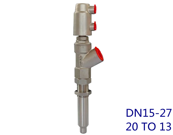 Imagem -04 - Anti-gotejamento Pneumático Descarga Bocal Enchimento Válvula Máquina Aço Inoxidável Dn25 g1 Haste de Extensão