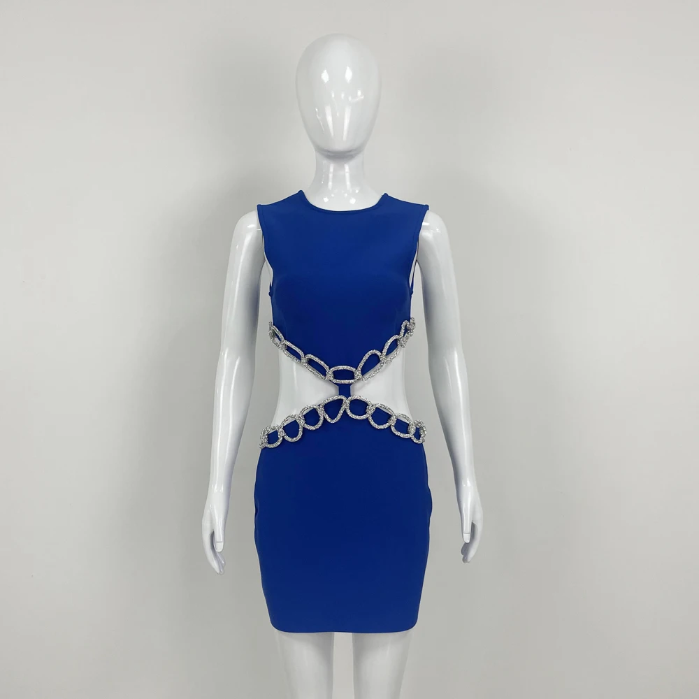 فستان أسود بدون أكمام بدون ظهر مقصوص فساتين مثيرة للنساء ملابس نسائية موضة الصيف #6