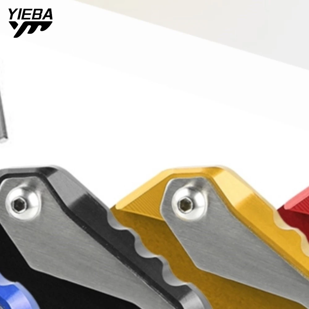 For Yamaha MT-03 ABS NIKEN GT 2018 2019 2020 2021 2022 2023 Motorcycle CNC Side Stand Enlarger Plate Kickstand Enlarge Extension