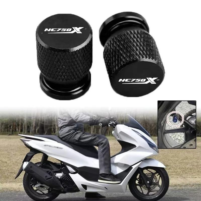 

For HONDA NC750X NC 750X NC750 X 2014-2020 2021-2023 Accessories Motorcycle CNC Aluminum Tire Valve Air Port Stem Cover Caps