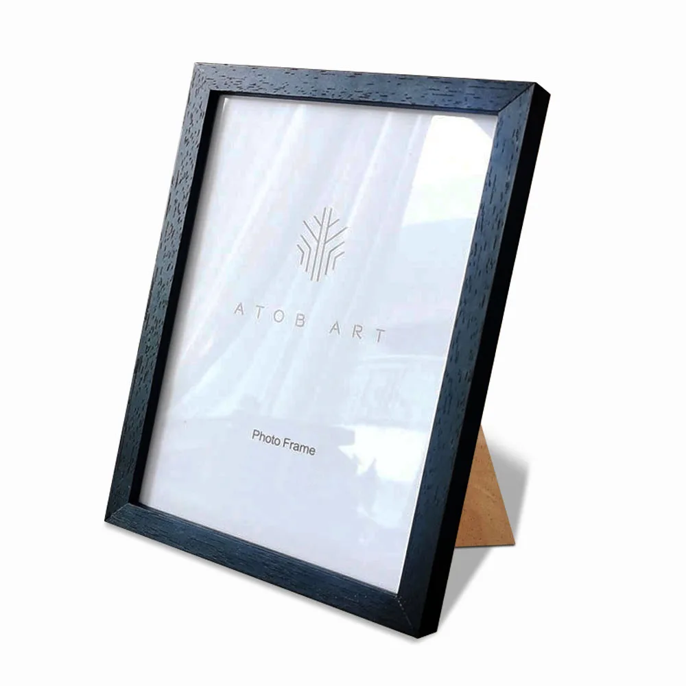 Natural Solid Oak Wood Picture Frame Interior Decoration Photo Frames For Pictures Wall Hang Picture Frame Rectangle Frame