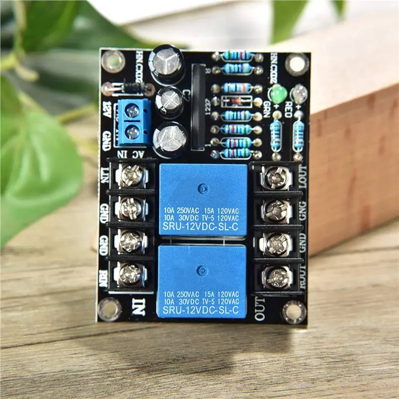 【CYBER MONDAY】4X UPC1237 DC 12-24V Dual Channel Speaker Protection Circuit Board Boot Mute Delay