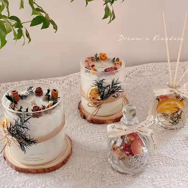Vintage Dried Rose Reed Diffuser Flameless Essential Oil Long Lasting Fragrance Home Bathroom Odor Eliminator Air Freshener
