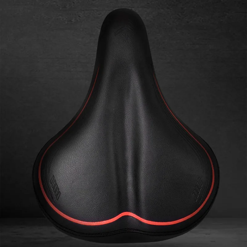 

FMFXTRA Bike Saddle: Extra Wide & Thick Comfort for MTB/Folding Bikes – Waterproof & High Elasticity