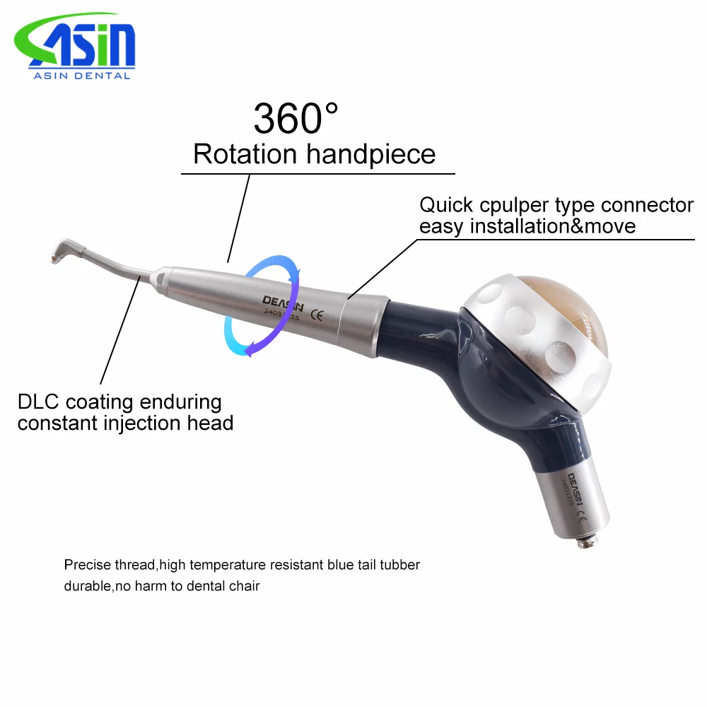 Sistema de polimento de ar intraoral da clínica dental prophy jet anti sucção higiene handpiece polidor ns * tipo acoplador rápido