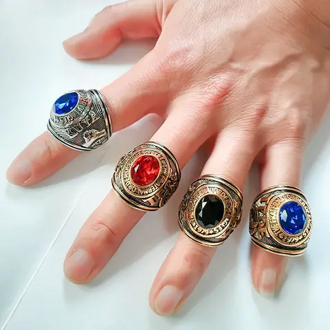 Philippine Stainless Steel Eagle Army Ring American Men's Soldier Titanium Ring