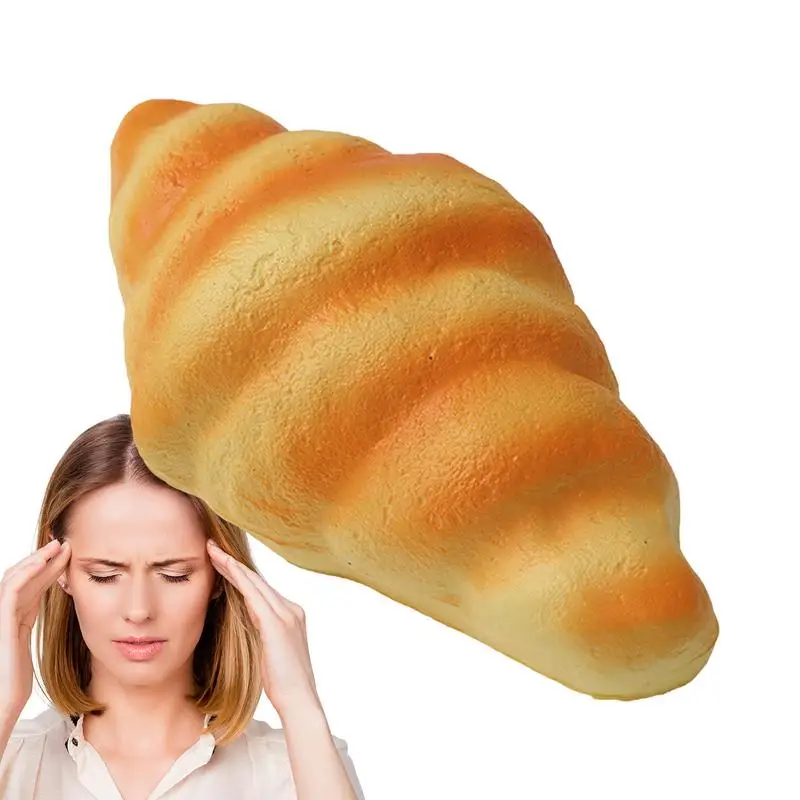 

Stress Squeeze Toy Bread Realistic Bread Loaf Handmade Funny Tear Resistant Stress Relief Toy Bread For Stress Relief Party