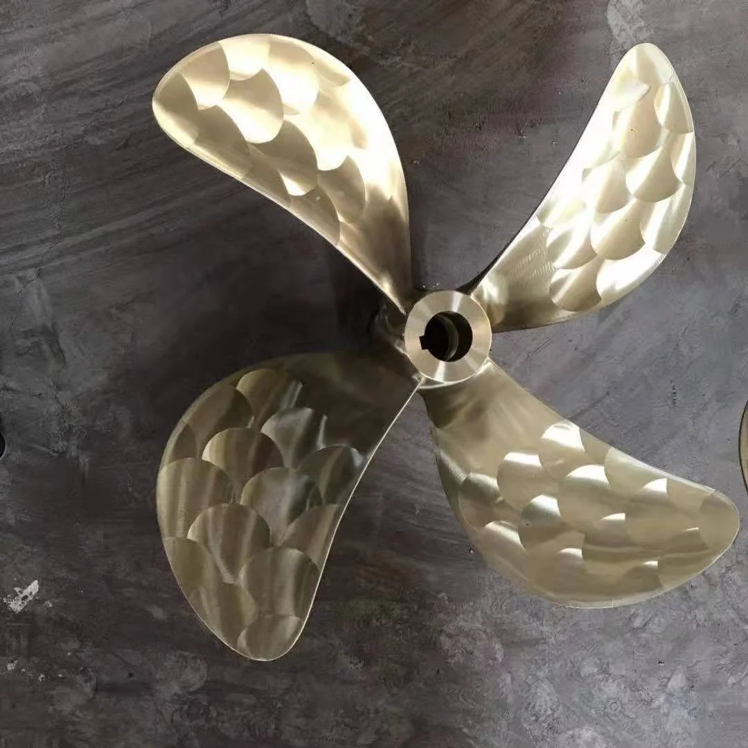 Bronze CU3 Material 4 Blades Diameter 40inch Step 36inch Marine Propeller for Fishing Boat