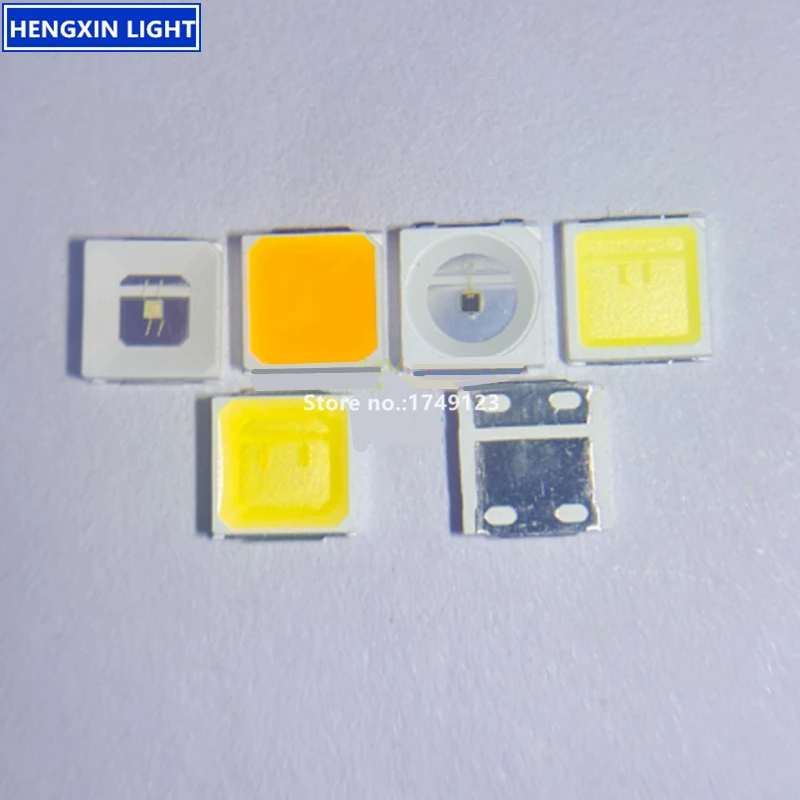 Super Bright 5054 3V SMD LED, Red, Blue, True-green, White, Infrared Emission 850nm/940nm, High Power 1W Lamp Beads