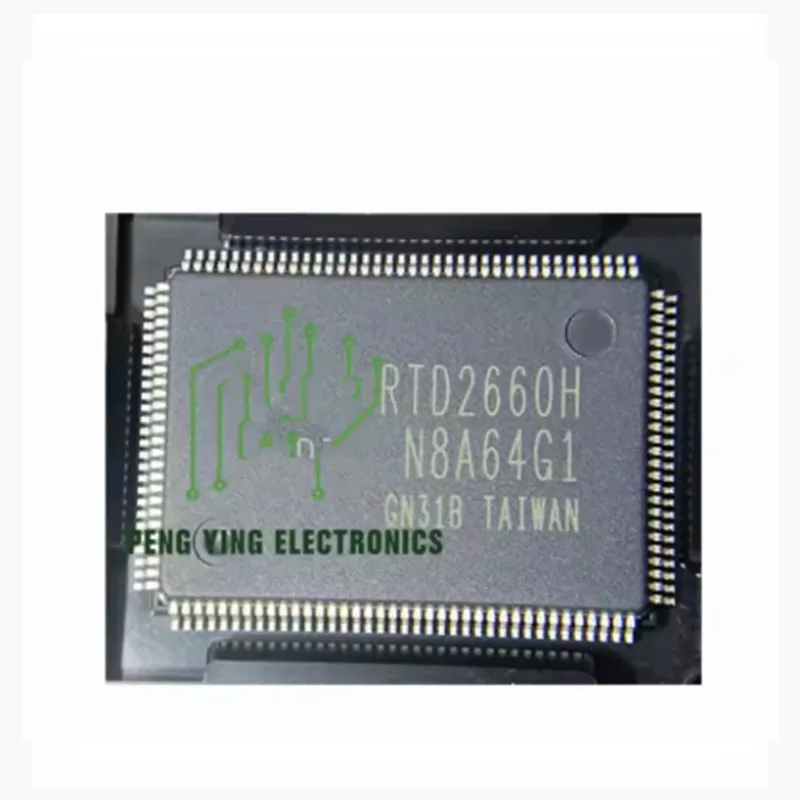 1PCS 100%new Electronic components RTD2660H-GR RTD2660H QFP128 RTD2533VH RTD2533V LCD TV motherboard driver IC chip