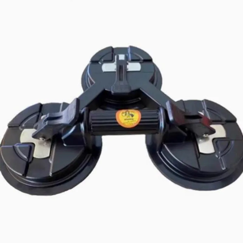 Special tool for floor tile transportation, super strong three-light glass suction cup, installation and fixation
