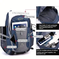 New 40L outdoor hiking bag men's and women's shoulder bag sports bag leisure travel backpack large capacity 5