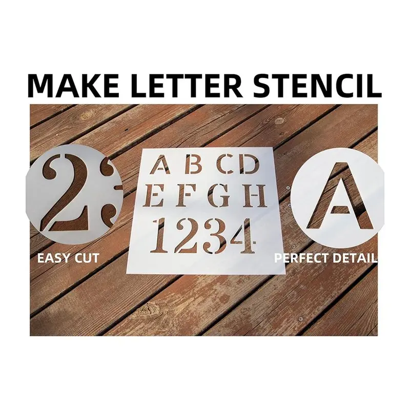 20 Pack 7.5Mil Mylar Sheets, 12 X12 Inch Stencil Paper