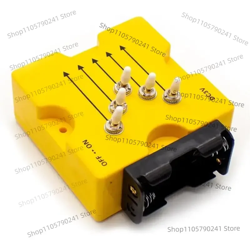 Geometric Optics Experiment Kit Five Line Laser Light Source Convex Concave Lens Physics Lab Teaching Set Science Toy