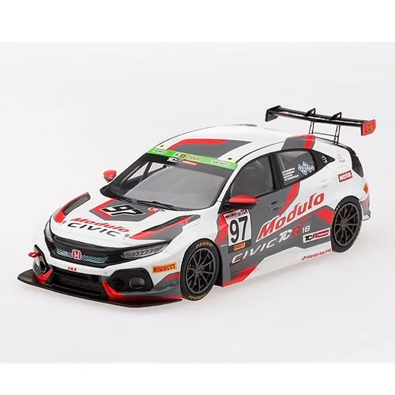 TSM 1/43 Honda Civic Type R #97 Resin Toy Motor Vehicle Diecast Metal Model Gifts