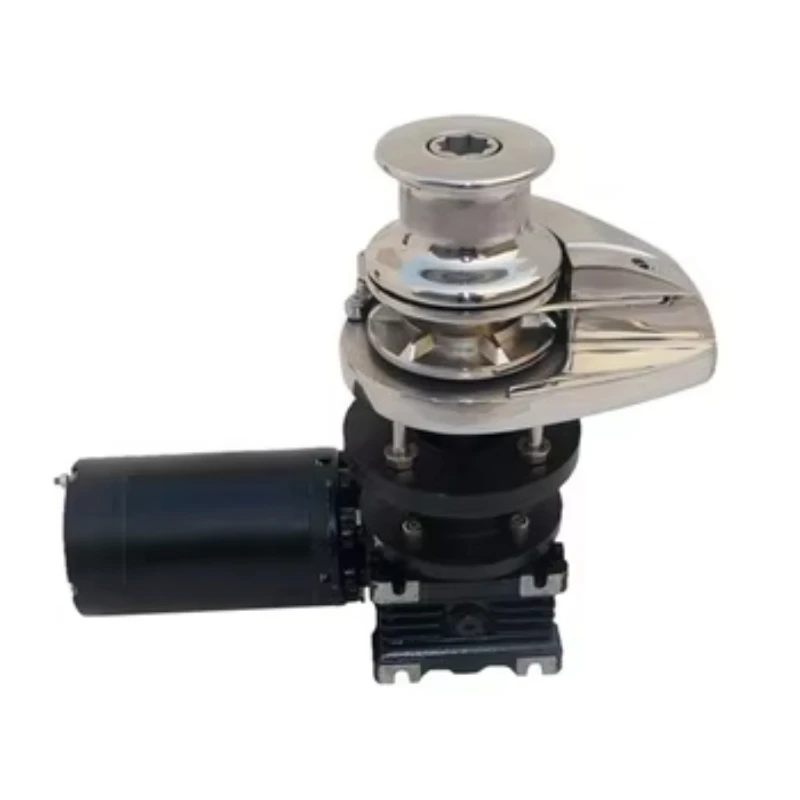 

Stainless steel anchor winch 12v electric vertical windlass winch