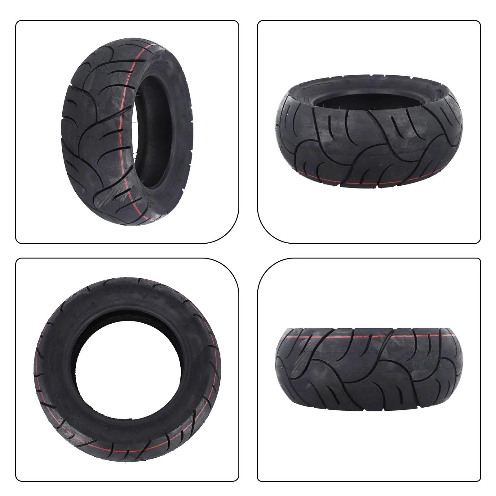 Electric Scooter Vacuum Tires 11inch Ulip90/60-6 Rubber Wear-resistant Tubeless Tyre Thickening Outer Tire E-bike Wheel Parts