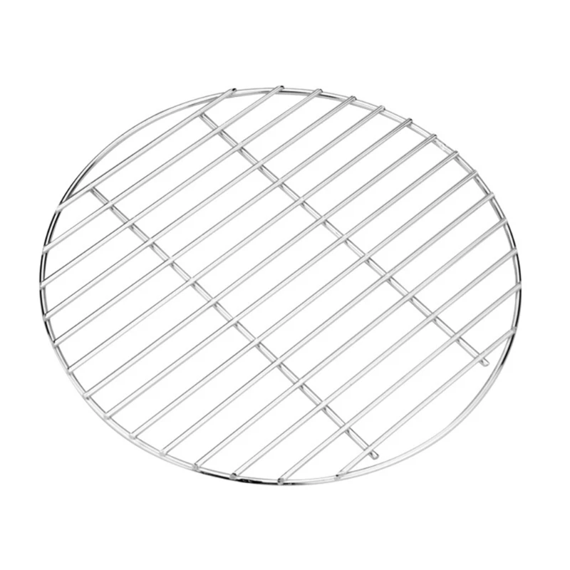 Runder Holzkohlerost aus Edelstahl, Grillrost, Ersatz für Grill- und Campinggrills Freien, Teil B03E – Detail 1