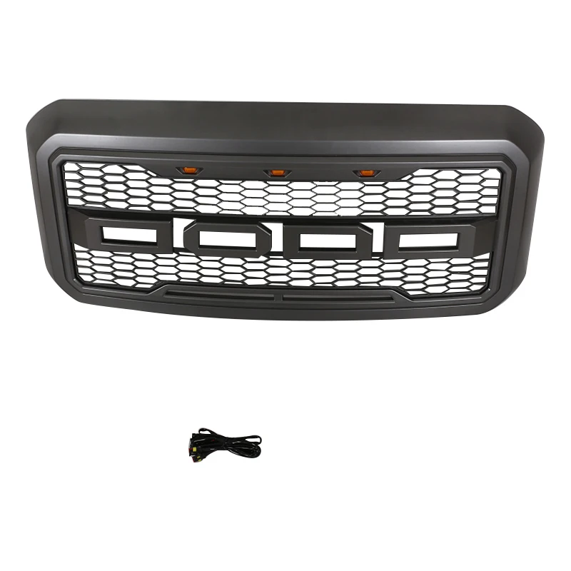 2011-2016 Matte Black Mesh Front Grille Fit For Ford F250 350