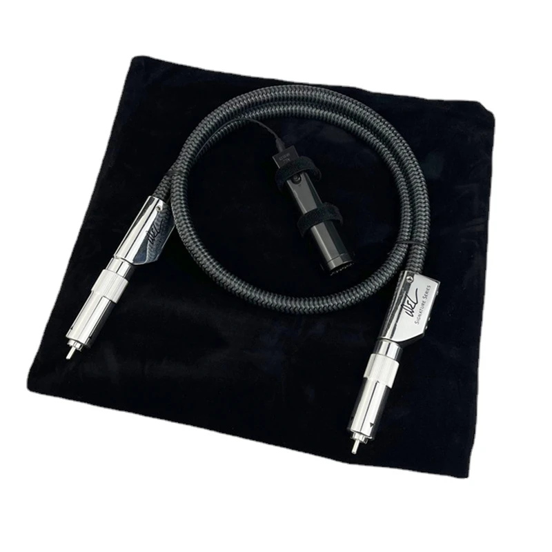 Hi-end WEL Signature RCA Digital Coaxial Cable PSS Silver HiFi Audio Line Subwoofer Wire