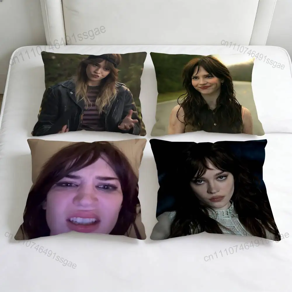 

S-Sophie Thatcher Decorative Square Pillow Cover Soft & Comfortable Pillow Case Sofa Bed Home Decoration