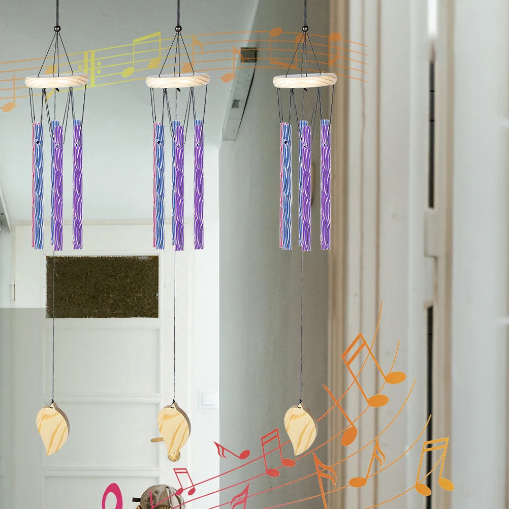 

50 Pcs Wind Chime Tubes Aluminum Pipes Diy Accessories Living Room Decor Garden Yard Park Porch Sound Relaxation