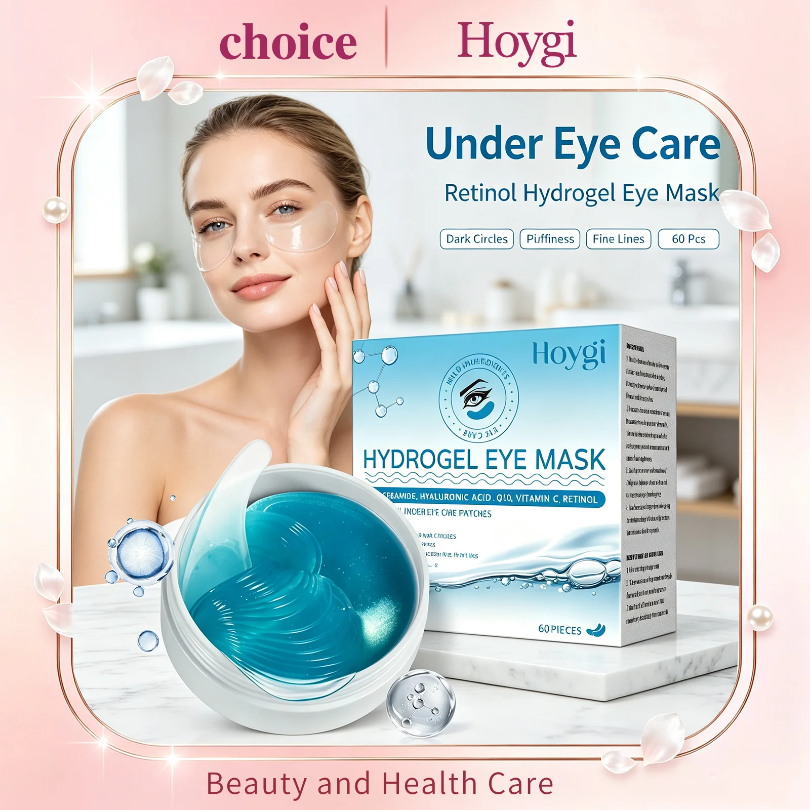 Skincare Niacinamide - Hoygi Retinol Eye Mask Patch Hydrating