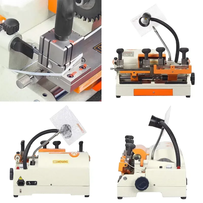100G3 120W External Milling Double Head Key Cutting Machine Multifunctional Door Key Copy Locksmith Work Machine