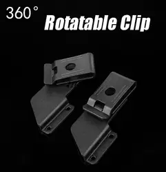 K Sheath Clip KYDEX Sheath Accessory 360 Degree Rotatable Clip Outdoor Sheath Tactical Sheath Belt Clip