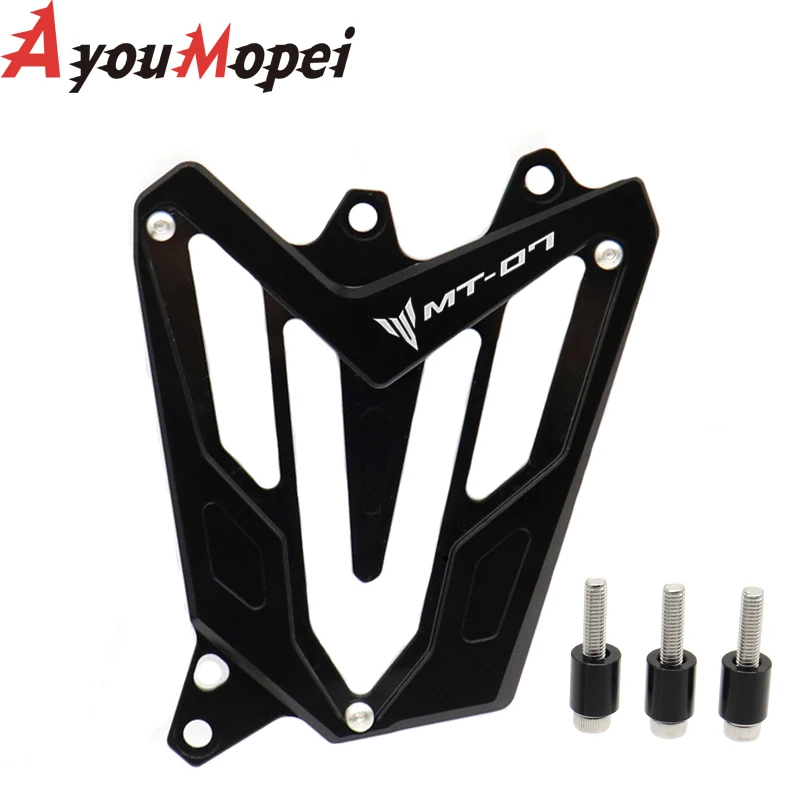 2021 Motorcycle Front Sprocket Engine Protection Cover Chain Guard Accessories For MT07 MT 07 FZ07 Tracer 2013-2023 2019 2020