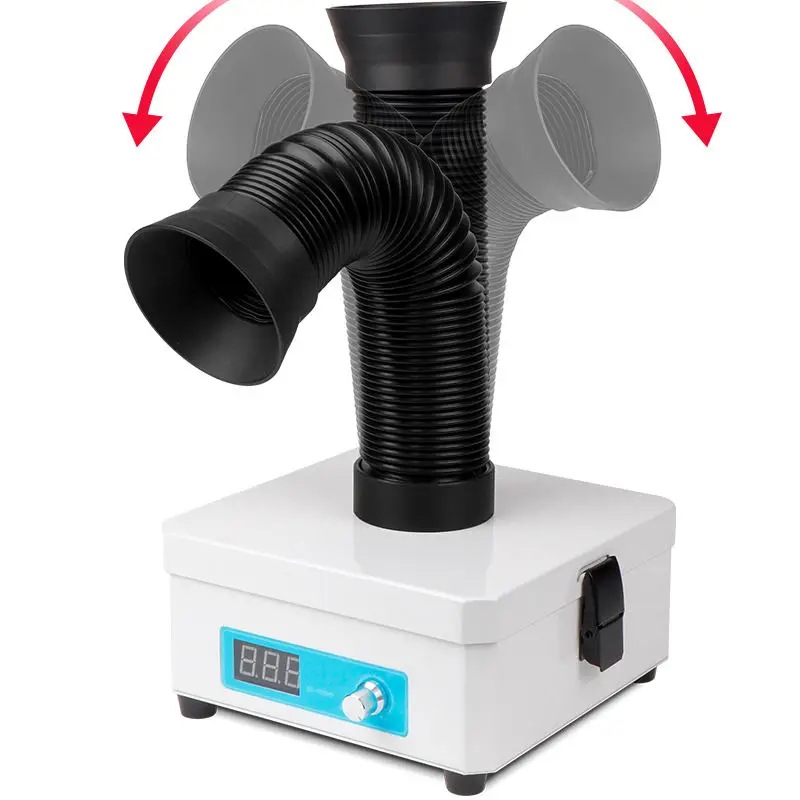 CSD-100XP 150W Desktop Esd Solderen Rookzuiveraar Absorber Luchtfilter Fume Extractor Lassen Afvalgas