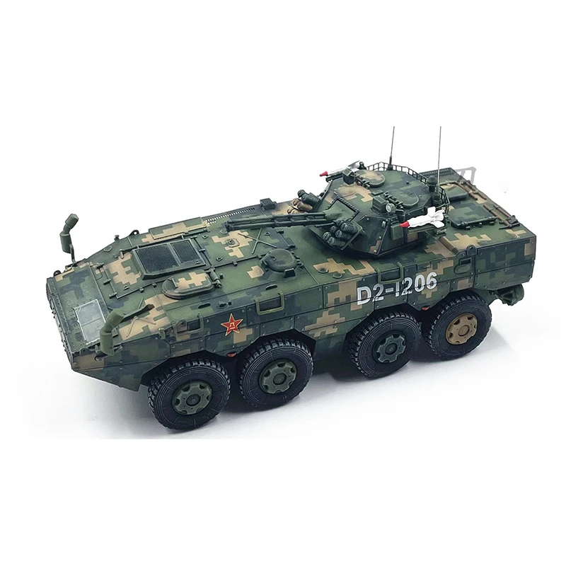 1:72 Scale Peace Mission ZTL-11ZBL-08 Red Arrow 10 Armored Vehicle Simulation Alloy Die Cast Military Chariot Model Collection