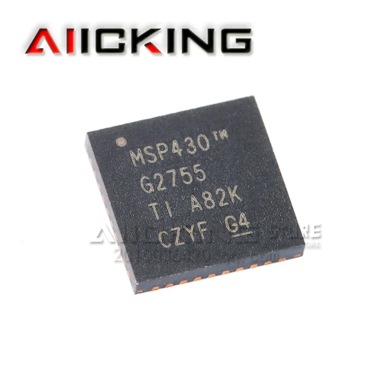 MSP430G2744IDA38R MSP430G2744IRHA40R MSP430G2755IDA38R MSP430G2755IRHA40R (5-50pieces)Free Shipping Original IC Chip ,In Stock