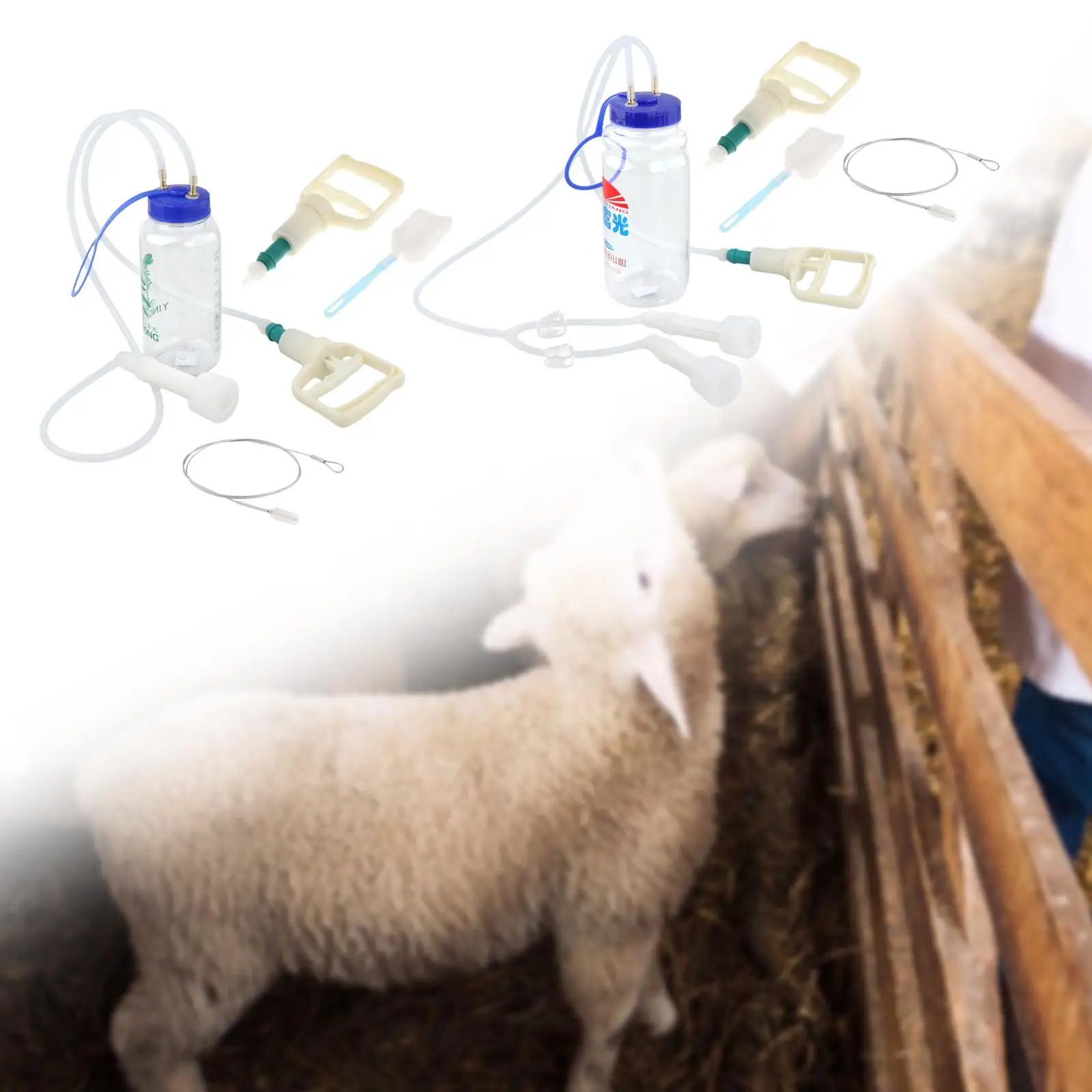 

Milking Machine Effort Saving Portable Manual Household Lightweight Cow Milker Kit for Goat Milk Plant Cow Sheep Small Farms